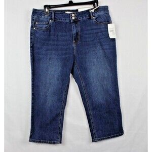 Est 1946 Denim Skinny Crop Jeans Curvy Size 10 New